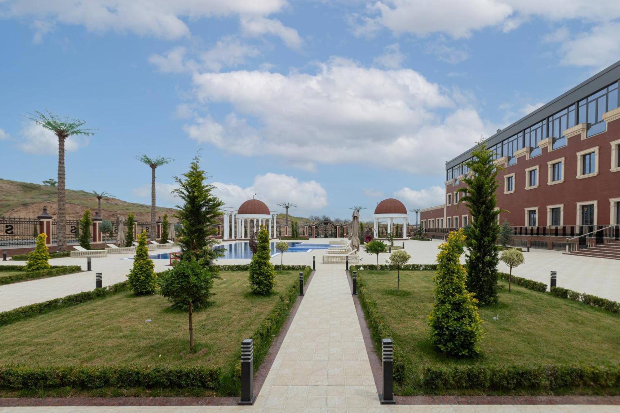 Hotel Sultan Palace Samarcanda Exterior foto